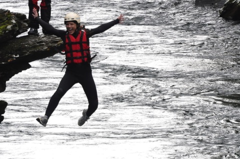 A graceful leap